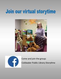 virtual storytime flyer