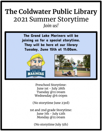 special Mariners Storytime