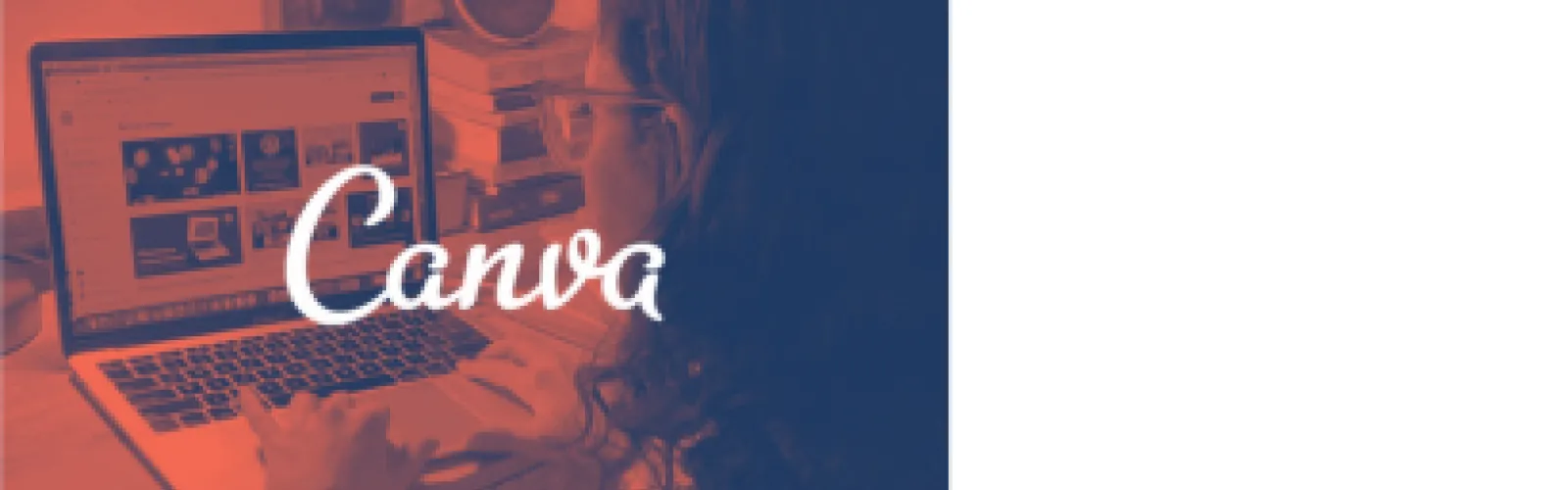 canva logo in front of computer