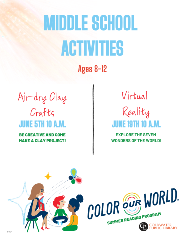 middle school activity schedule