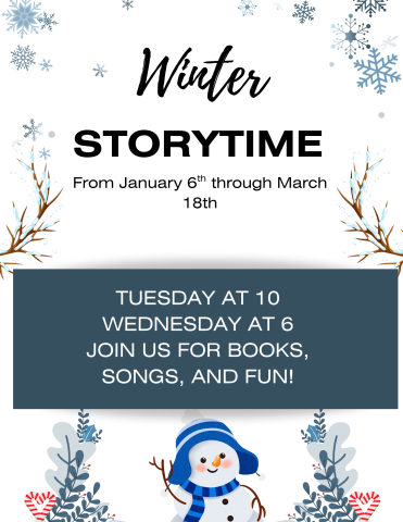 winter storytime hours